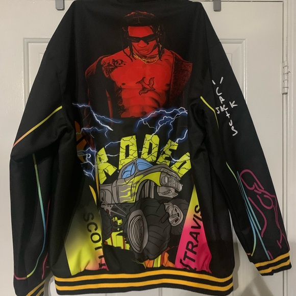 Travis Scott Rodeo Racing Jacket (Size 2XL NEW - Picture 2 of 2